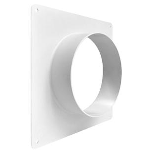 PVC塑胶方转圆接头法兰转换口出风口移动空调方形风机排风口