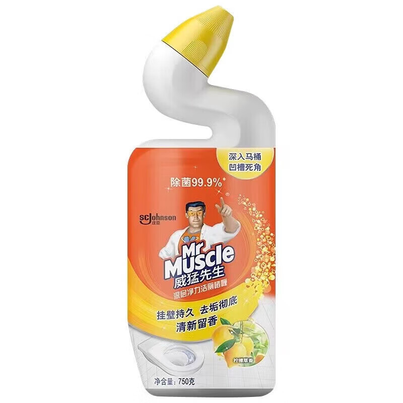 威猛先生啫喱柠檬草香家用洁厕剂