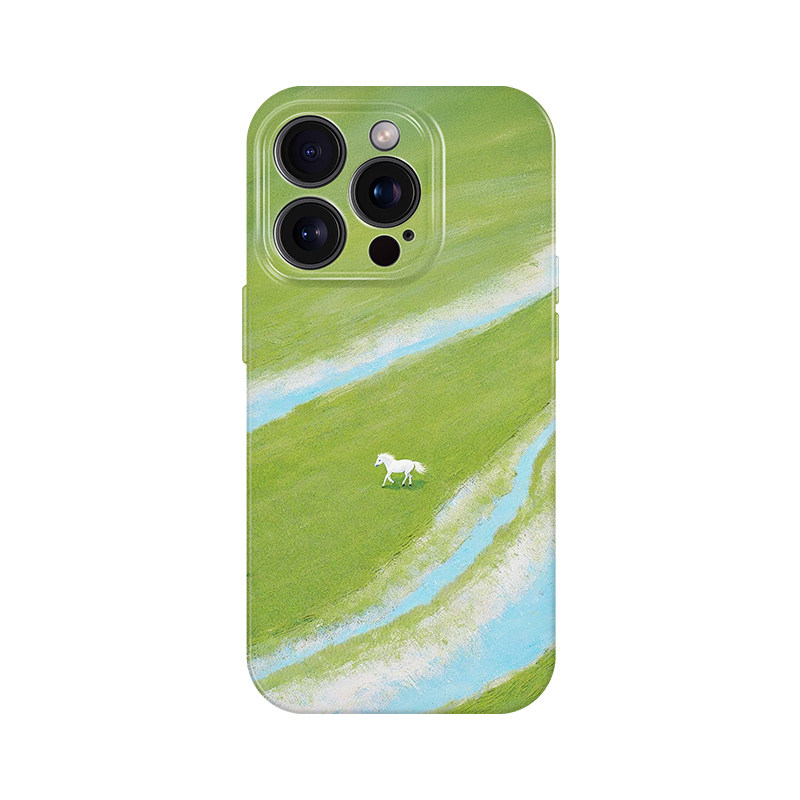 浅草没马蹄~适用Phone16promax苹果14手机壳小米15华为mate70春pura70pro+插画opporeno13荣耀300vivoX90全包