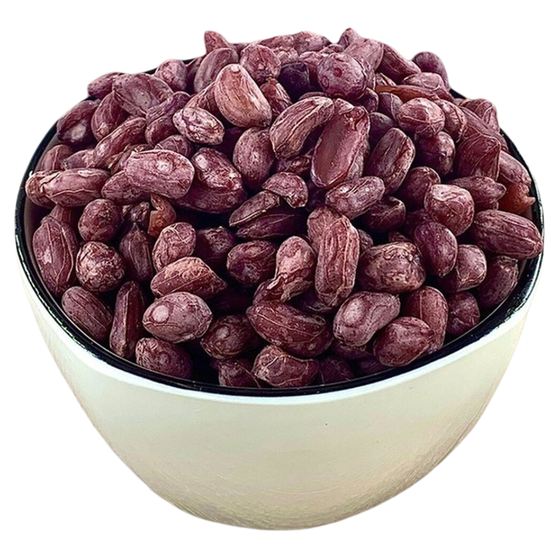 新多味花生仁笋丝黑豆坚果零食临安特产下酒菜即食小零食500g罐装