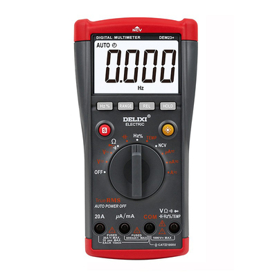 德力西数字专业万用表数显家用