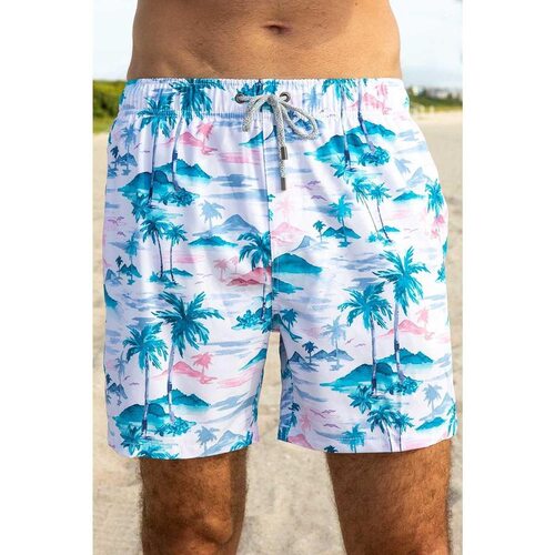C 52842 Double Layer Swim Trunks Men 双层男士泳裤 跨境