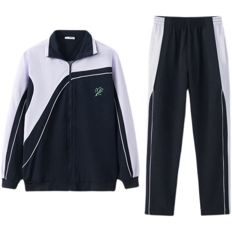 初中生班服男女中学生春秋夏季套装外套校服裤深圳中学生高中校服