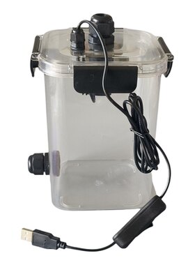 USB鱼龟缸草缸透明外置过滤器