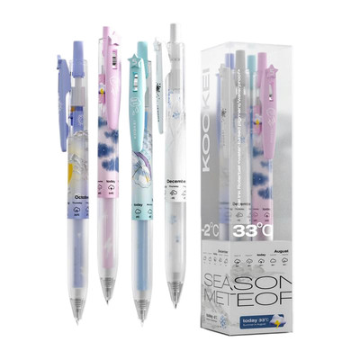 KOOKEI纯白之雪冬雪中性笔