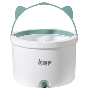 美丽雅拖把清污分离拖把桶旋转拖甩干自动脱水洗脱一体净污免手洗