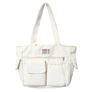 孕检手提包孕妈妈产检单肩包包收纳包孕期孕妇帆布包女外出托特包