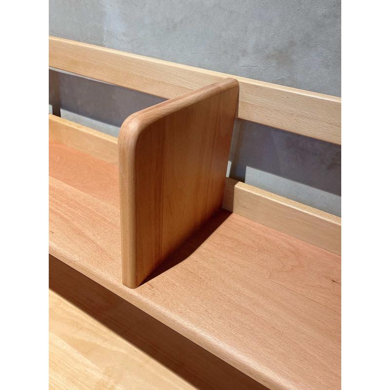 榉木小书架 学生简约现代桌面置物架 作业收纳 办公室收纳架