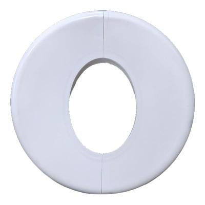 空调斜管装饰盖斜孔椭圆形遮丑盖