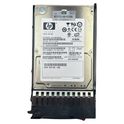 HP 507129-002 418399-001 375863-009 146G 10K SAS 2.5寸硬盘
