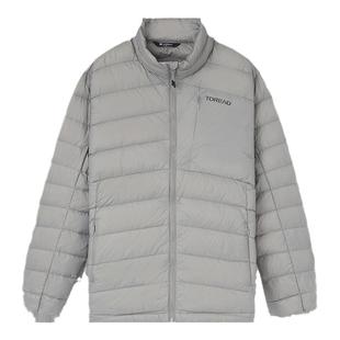 探路者轻薄羽绒服男秋冬季户外羽绒内胆时尚运动舒适短款外套女