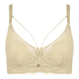 都市丽人文胸YB32A1聚拢花颜杯舒适轻薄透气BC杯软钢圈四排扣内衣