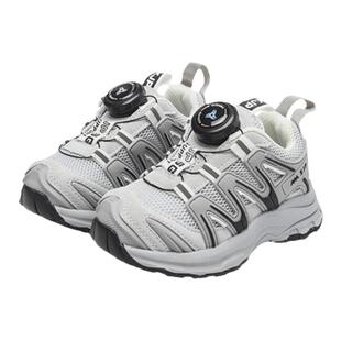 官网saulmnokids童鞋儿童运动鞋秋冬加绒女童二棉鞋男童登山鞋暖