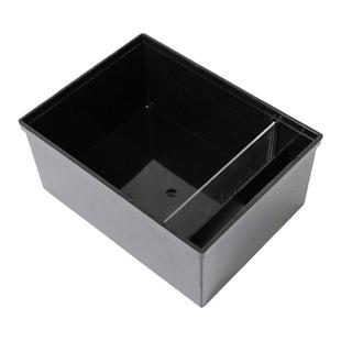 滴流滤盒配件可调鸭嘴过滤盒子雨淋管滴流上水下水管抽屉存储水盒