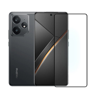 适用realme真我Neo7全屏钢化膜黑边贴膜RMX5060手机膜Neo7Turbo全覆盖防摔防爆蓝光玻璃屏幕保护膜5062无白边