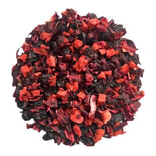 许夫人花茶【醋栗浆果】景区同款蓝莓葡萄洛神花草莓散装花果茶