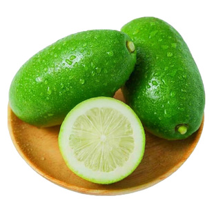 薄皮无籽青柠檬小柠檬香水奶茶店专用新鲜香水果塔希提无籽青柠檬