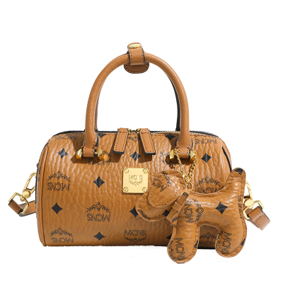 高级感波士顿包头层牛皮枕头包