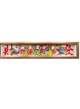 五路财神爷装饰摆件新中式摆件