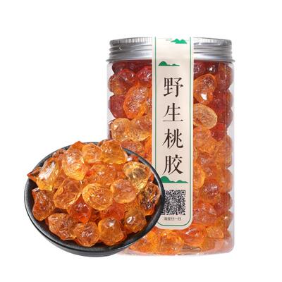 无硫大颗粒野生无杂质桃胶500克