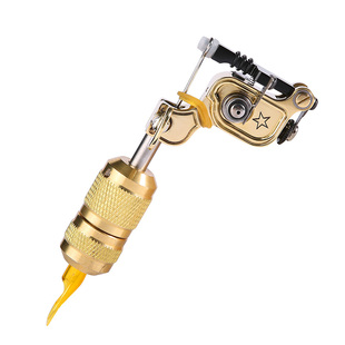 杰刺纹身机英派马达纹身机单弹片可调行程一体机刺青割线打雾机