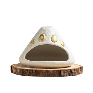 秘鲁圣木香薰壁炉高级日照金山熏香炉家用卧室内陶瓷氛围香氛摆件