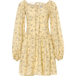 sincethen 法式碎花裙小个子短裙短款裙子高级感连衣裙女早秋新款