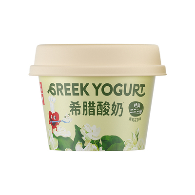乐纯三三三倍希腊酸奶90g*8杯