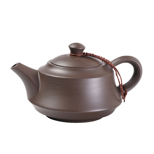 紫砂壶紫泥如意壶大小容量泡茶壶原矿纯手工球孔过滤家用功夫茶具