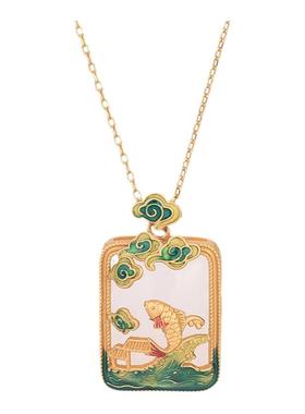 东方复古风配饰和田玉女