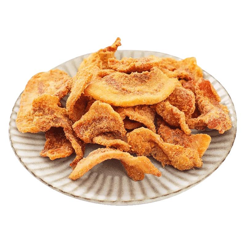 猪油渣零食青岛特产香酥脆皮五花肉脂渣猪肉脆哨网红小吃休闲食品