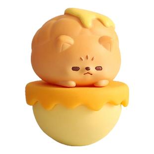 JOJO'S L. PD.work.创意面包小狗不倒翁摆件解压桌面装饰 | 蹲点