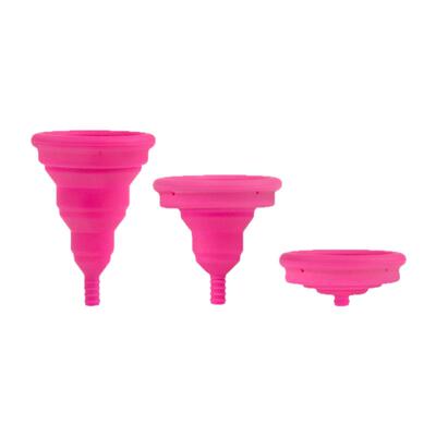 LELO Lily Cup月经杯大姨妈防漏经期卫生巾棉条硅胶大容量可游泳