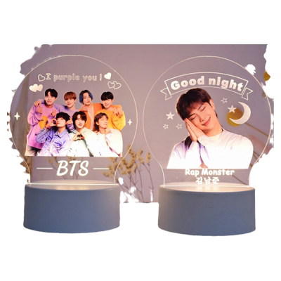 BTS防弹少年团周边小夜灯