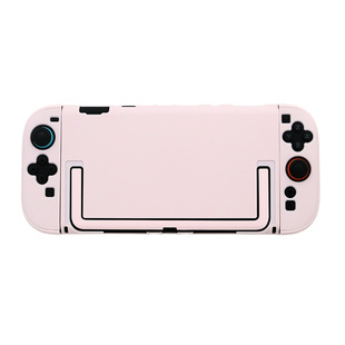 适用任天堂Switch2保护壳纯色亲肤NS2代保护套JOYCON手柄分体硬壳
