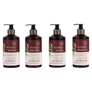 Eco Basics大地之光植萃滋润洗护套装洗发水沐浴露护发素润肤露