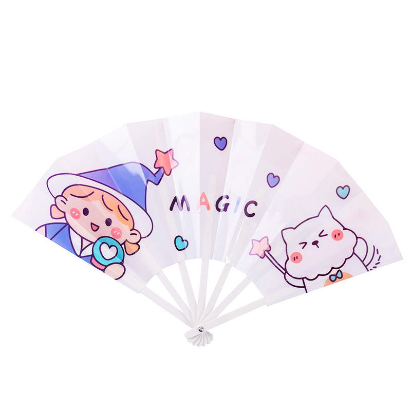 可爱儿童节创意卡通折叠扇小礼品
