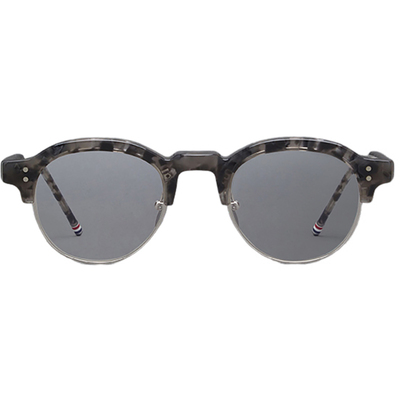 [五折优惠]THOM BROWNE 钛合金圆框平光眼镜