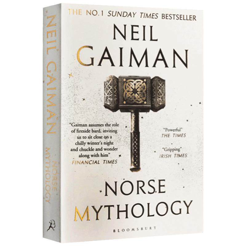 北欧神话 北欧众神 尼尔盖曼 英文原版 Norse Mythology Neil Gaiman 诸神的黄昏 American Gods