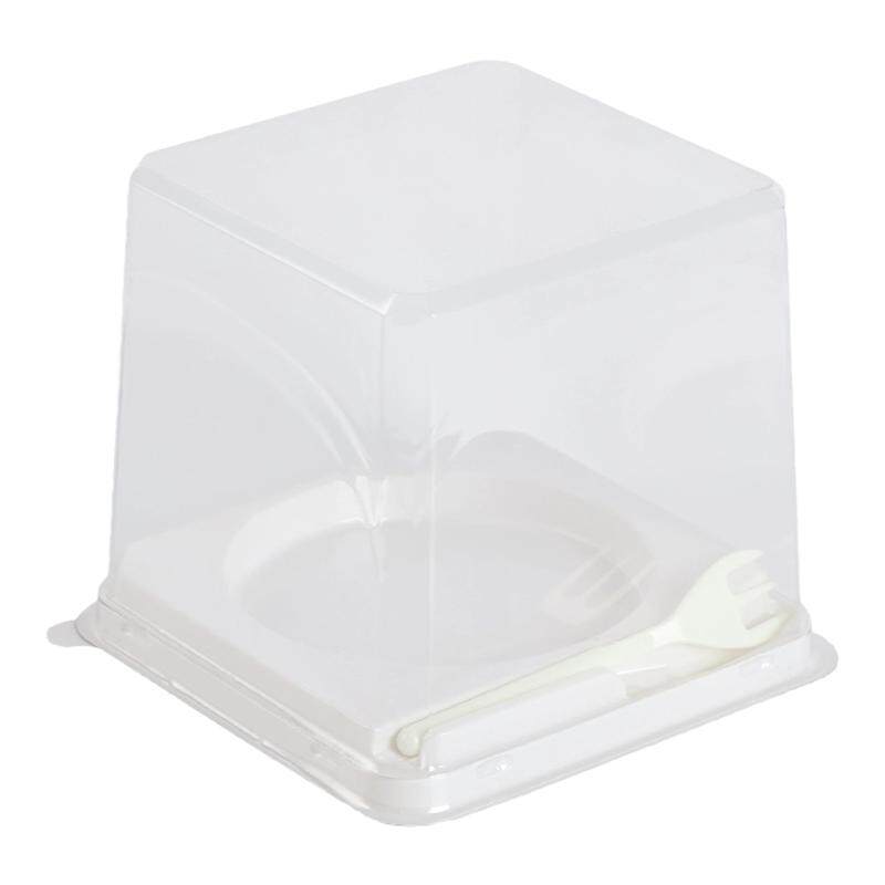 2寸切块千层蛋糕包装盒透明日式甜品小西点甜品慕斯切件打包盒子