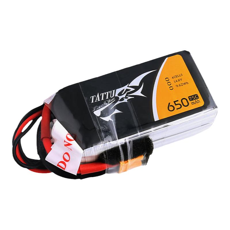 格氏TATTU 650mah 3S 4S 75C暴力航模锂电池 11.1V 14.8V格式电池