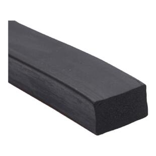 EDPM三元乙丙发泡橡胶条带胶自粘型机电箱柜平板半圆D型条密封条