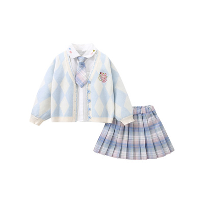 D.Bkyer原创女童JK短裙套装