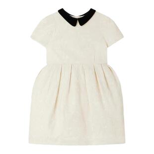 5z现货Bonpoint童装25秋冬印花女童A字连衣裙打揽碎花长袖