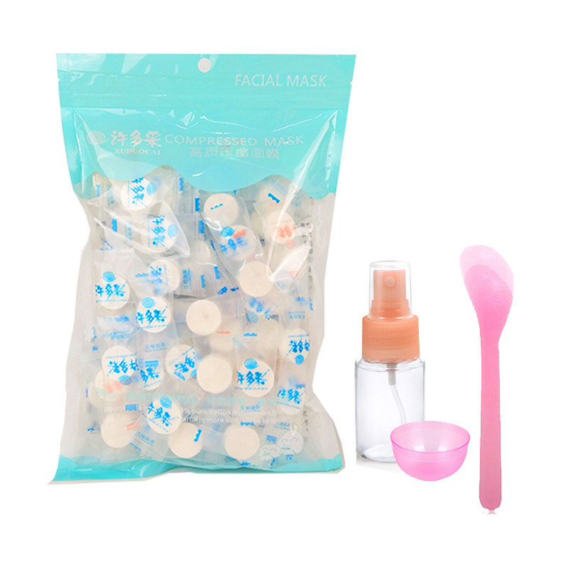 diy超薄大脸型一次性压缩面膜纸