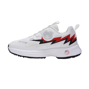 PONY波尼童男童黑色气垫旋转扣网面运动童鞋 241K1RN32RD