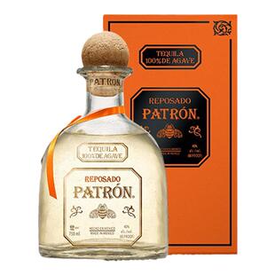【国际大牌】培恩金樽龙舌兰酒Patron-Reposado鸡尾酒洋酒基酒