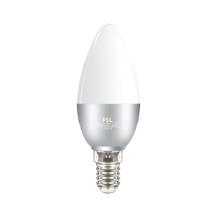 fsl佛山照明e14螺口灯泡尖泡水晶灯光源 led蜡烛节能灯泡高亮节能