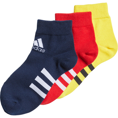 阿迪达斯儿童运动袜三双装