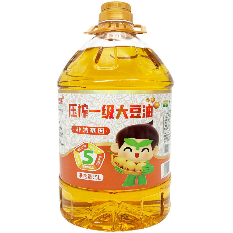 东北霍氏半亩田5L非转基因大豆油